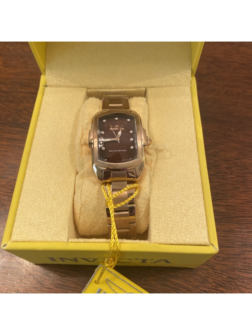 Invicta Lupah Rose Gold Special Edition Women’s 100M Watch W/Box Papers